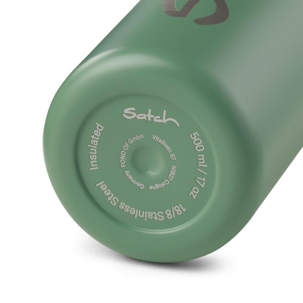 satch Trinkflasche 0,5 Liter Edelstahl Nordic Jade Green Skandi Edition