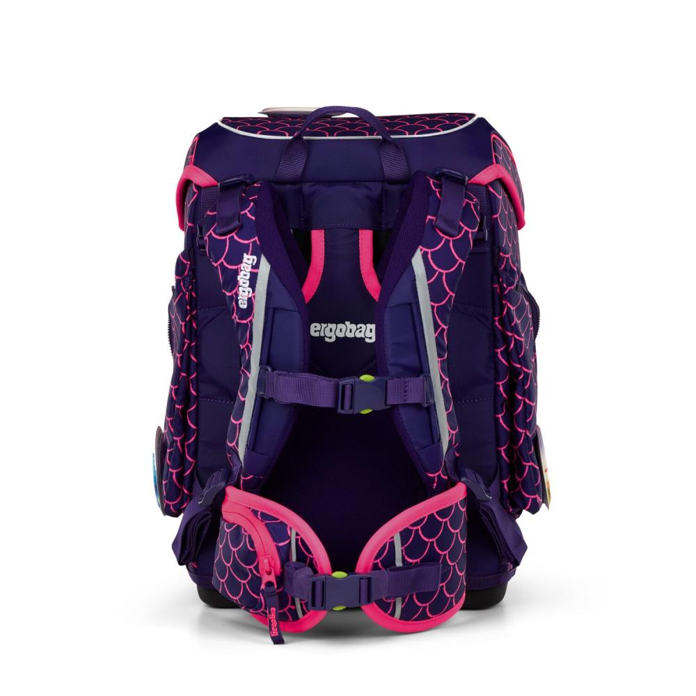 Ergobag Cubo PerlentauchBär Lumi Edition Schulranzen Set 5tlg.