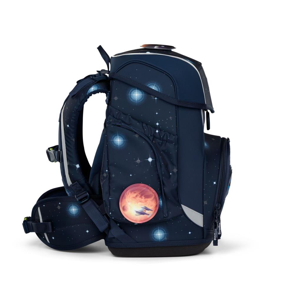 Ergobag Cubo KoBärnikus Galaxy Glow Edition Schulranzen Set 5tlg.
