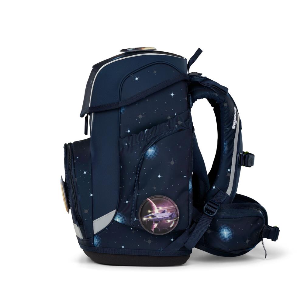Ergobag Cubo KoBärnikus Galaxy Glow Edition Schulranzen Set 5tlg.