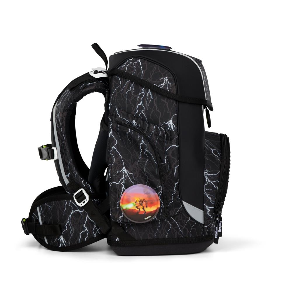 Ergobag Cubo Super ReflektBär Reflex Glow Edition Schulranzen Set 5tlg.
