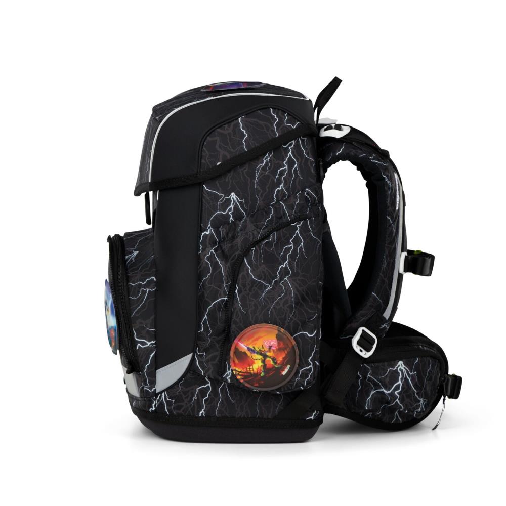 Ergobag Cubo Super ReflektBär Reflex Glow Edition Schulranzen Set 5tlg.