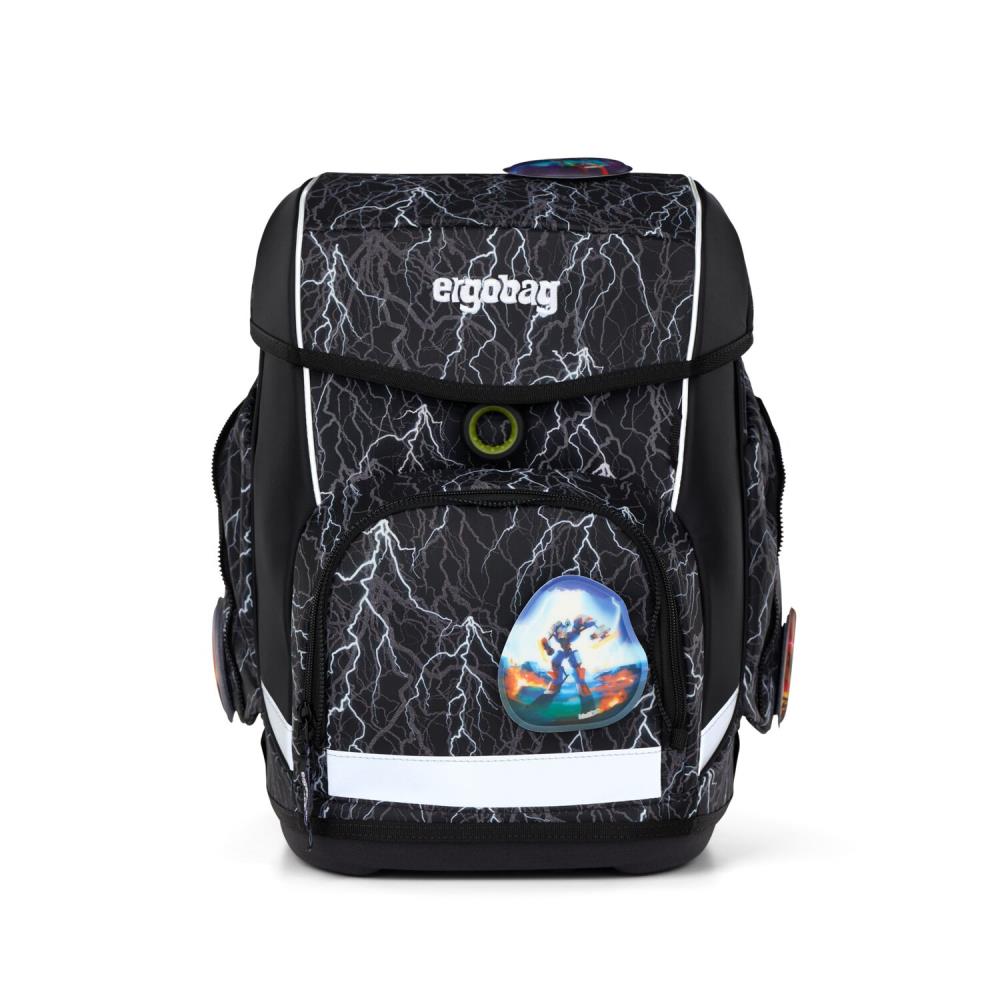Ergobag Cubo Super ReflektBär Reflex Glow Edition Schulranzen Set 5tlg.