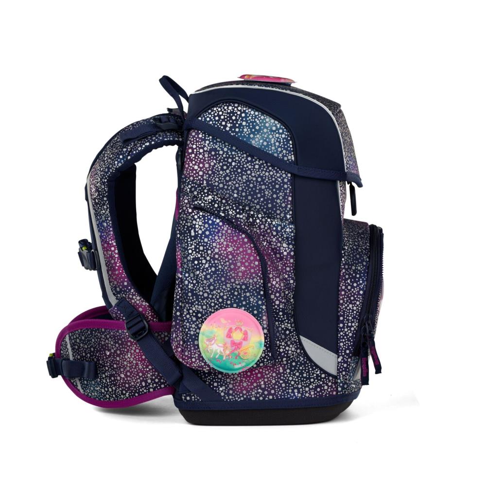 Ergobag Cubo Bärlaxy Super Reflex Glow Edition Schulranzen Set 5tlg.