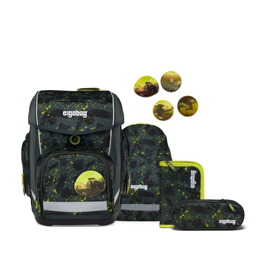 Ergobag Cubo MähdreschBär Schulranzen Set 5tlg.