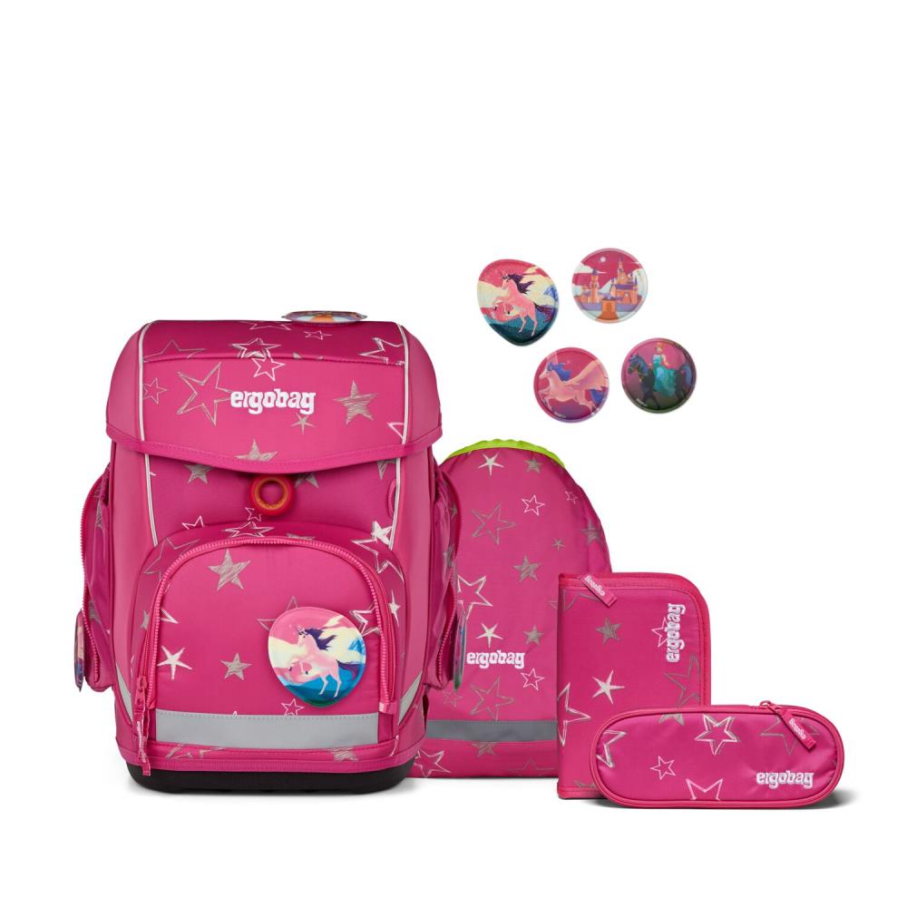 Ergobag Cubo SternzauBär Schulranzen Set 5tlg.