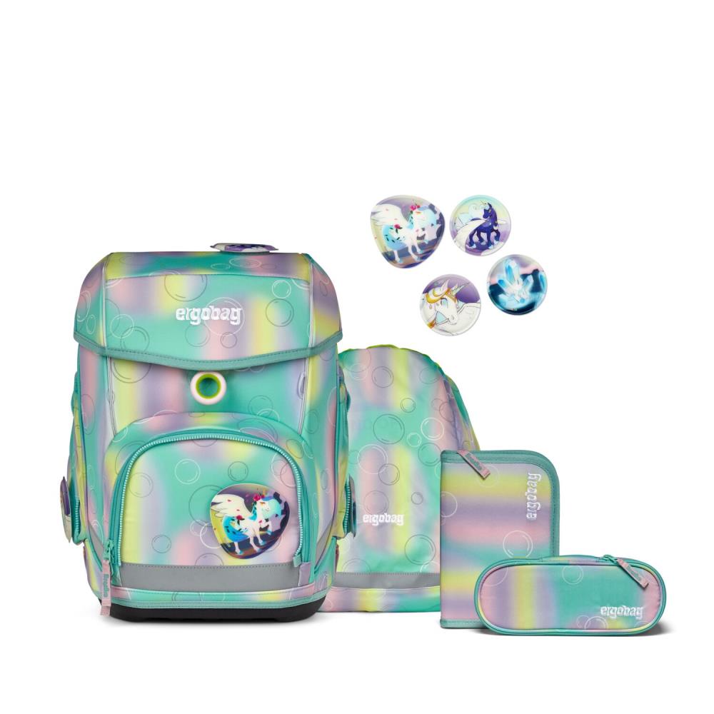 Ergobag Cubo ZauBärwelt Reflex Glow Edition Schulranzen Set 5tlg.