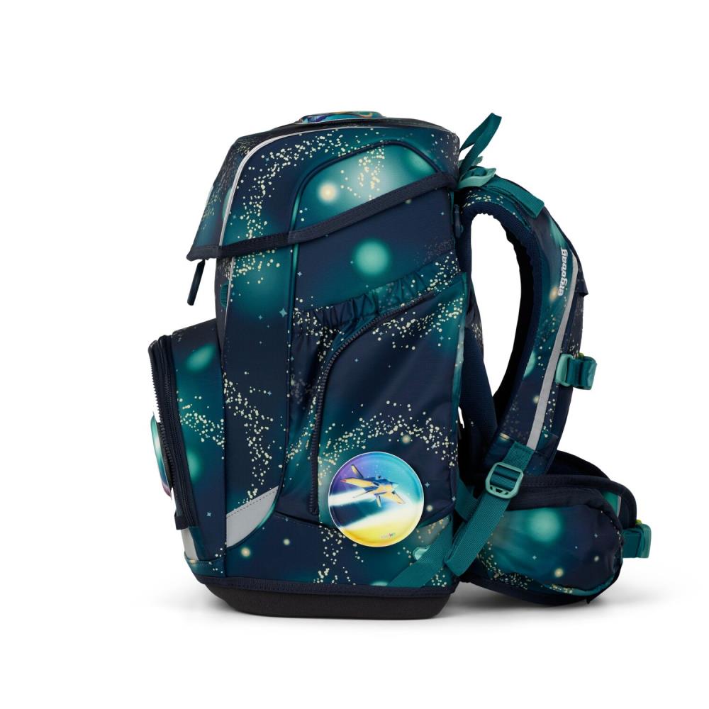 Ergobag Cubo RaumfahrBär Galaxy Glow Edition Schulranzen Set 5tlg.