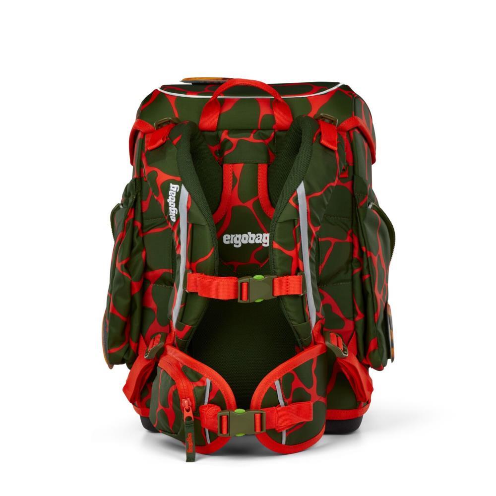 Ergobag Cubo FeuerspeiBär Lumi Edition Schulranzen Set 5tlg.