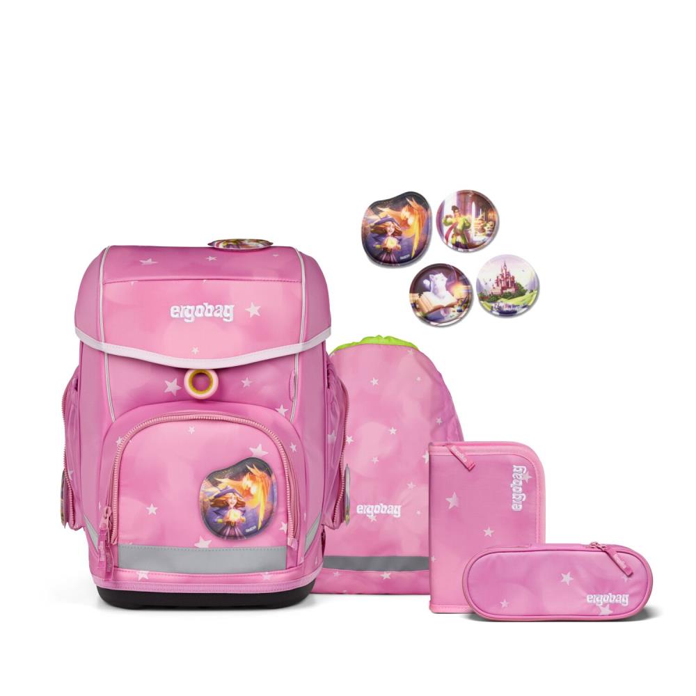 Ergobag Cubo WolkenzauBär Schulranzen Set 5tlg.