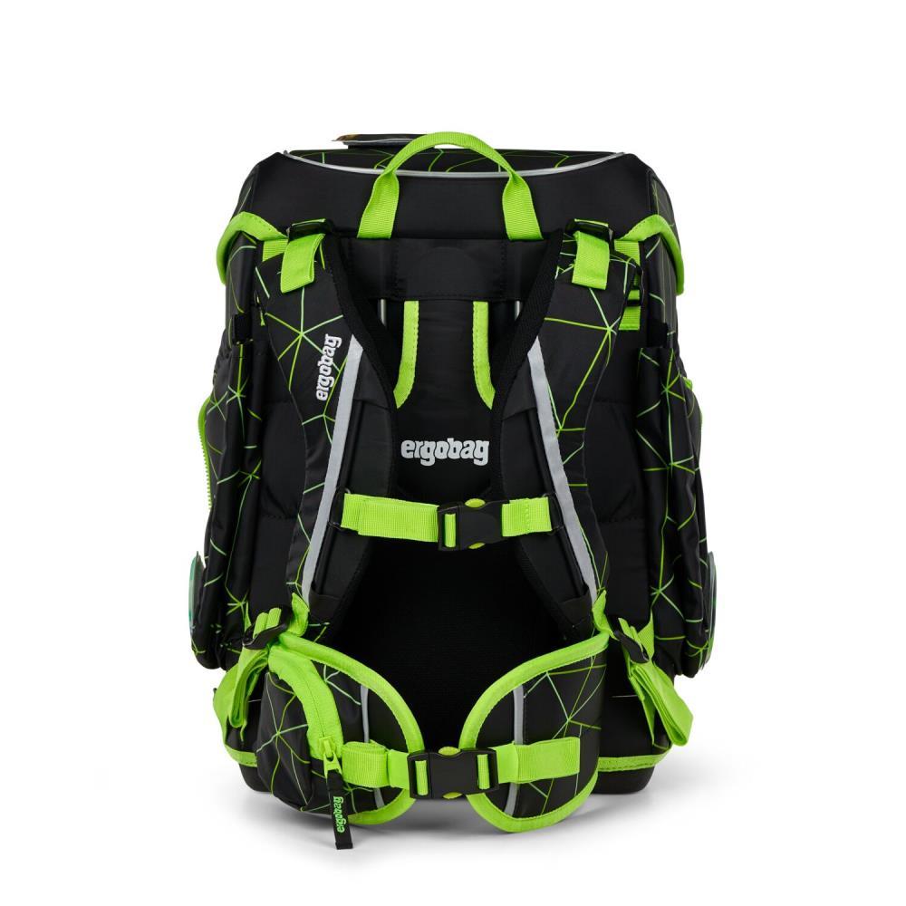 Ergobag Cubo CyBär Race Lumi Edition Schulranzen Set 5tlg.