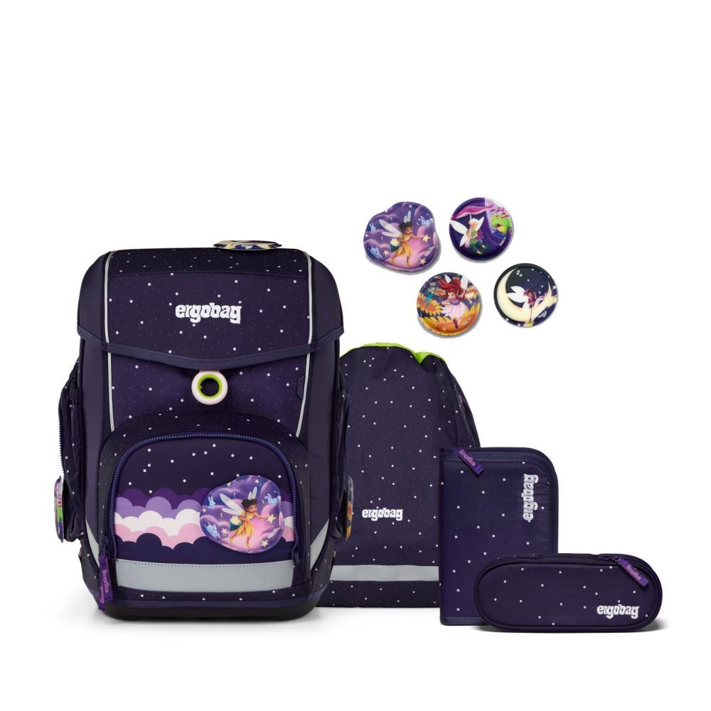 Ergobag Cubo SternguckBär Reflex Glow Edition Schulranzen Set 5tlg.