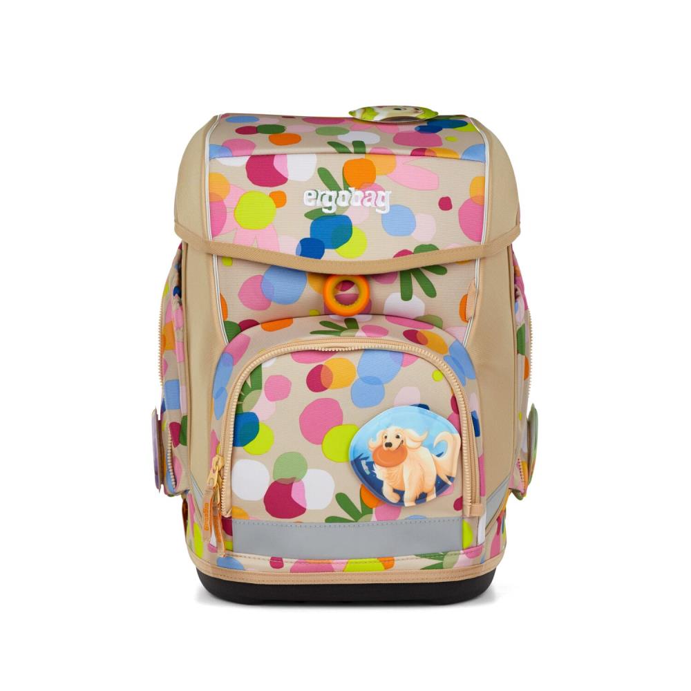 Ergobag Cubo Flower PowBär Eco Hero Edition Schulranzen Set 5tlg.