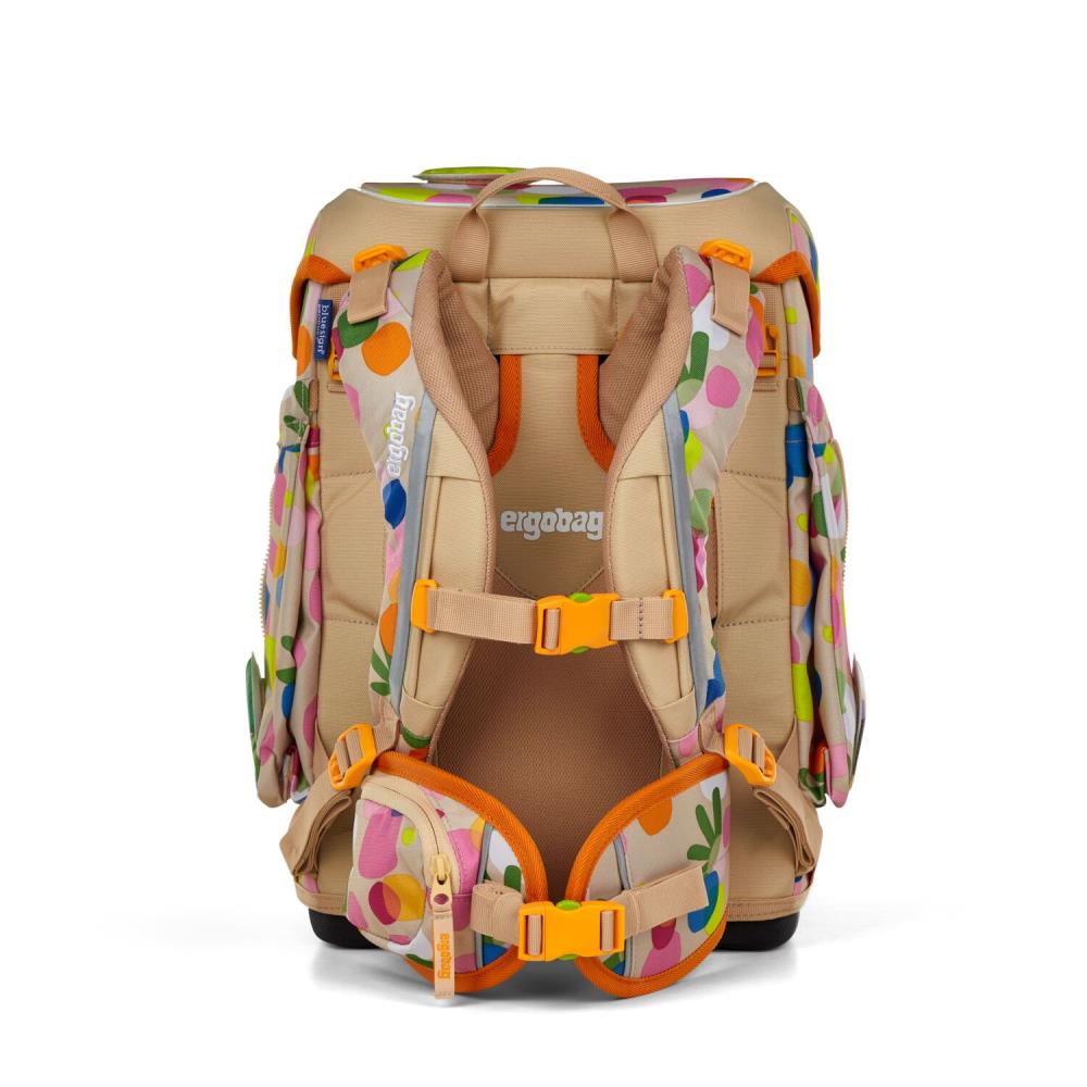 Ergobag Cubo Flower PowBär Eco Hero Edition Schulranzen Set 5tlg.