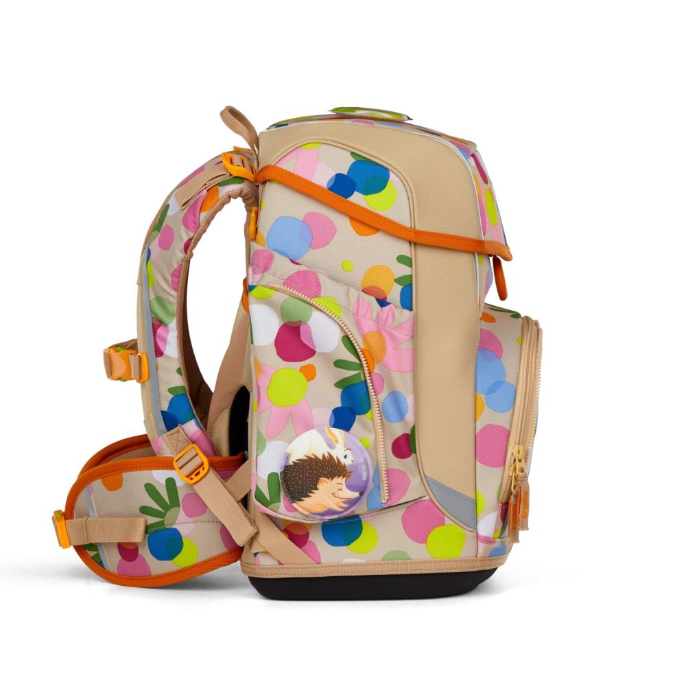 Ergobag Cubo Flower PowBär Eco Hero Edition Schulranzen Set 5tlg.