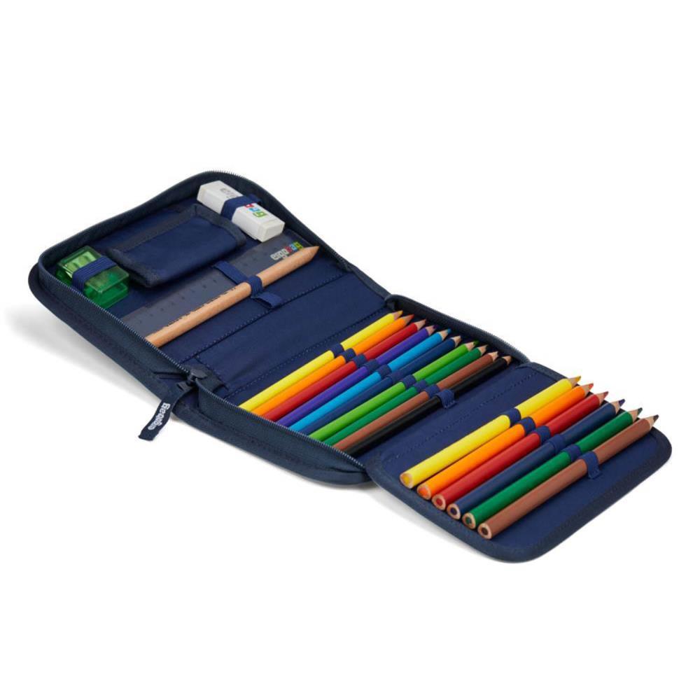 Ergobag Cubo Light KoBärnikus Galaxy Glow Edition Schulranzen Set 6tlg.