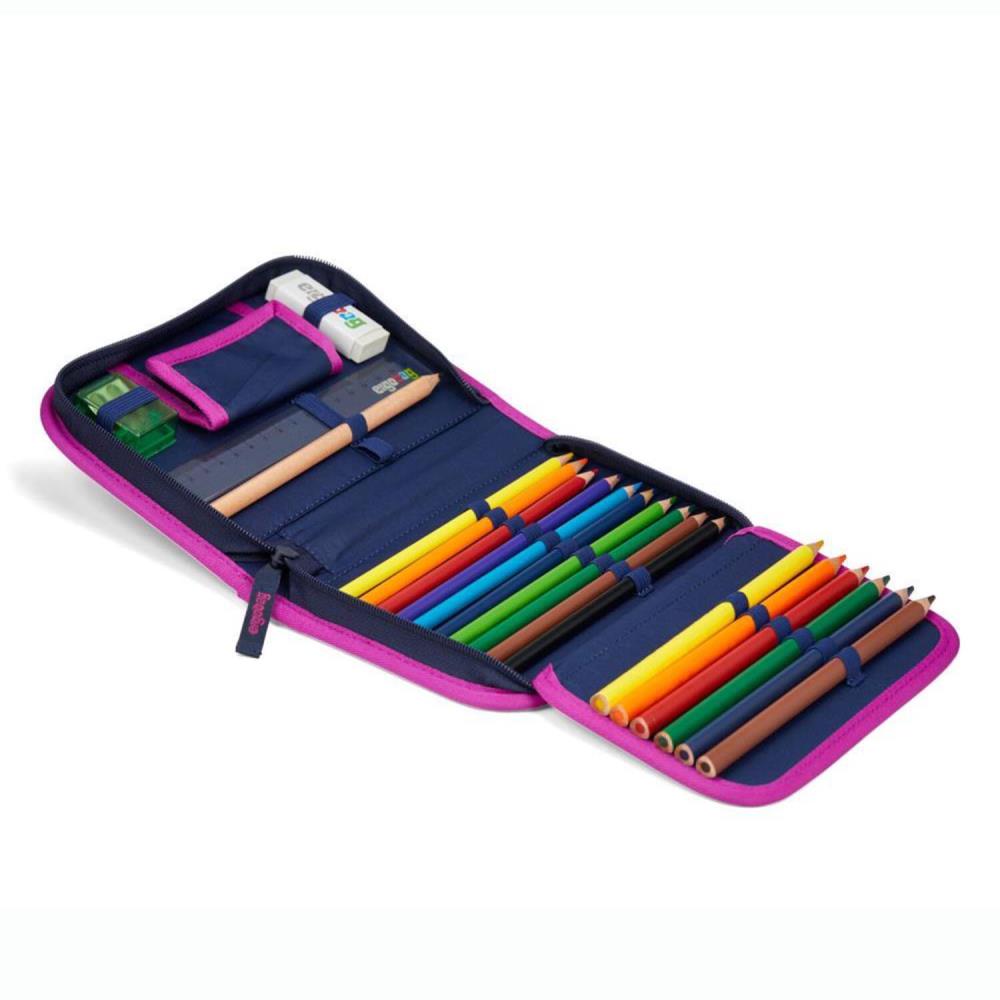Ergobag Cubo Bärlaxy Super Reflex Glow Edition Schulranzen Set 5tlg.