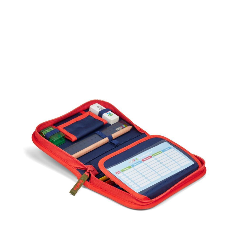 Ergobag Cubo FeuerspeiBär Lumi Edition Schulranzen Set 5tlg.