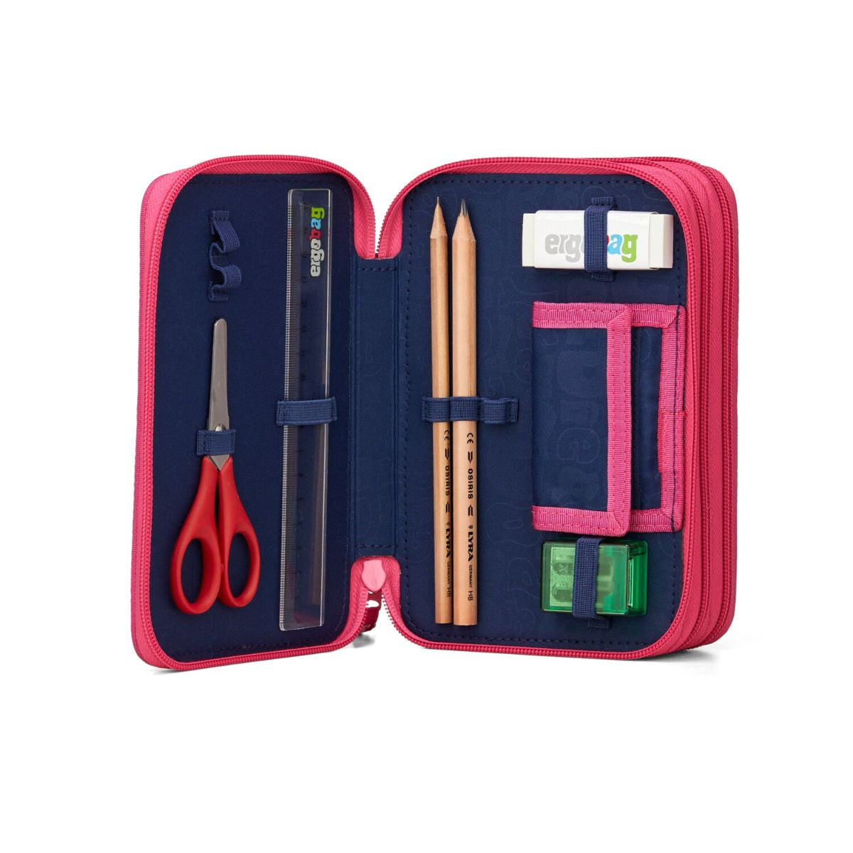 Ergobag Maxi-Mäppchen KuntBärbuntes Einhorn Neo Edition