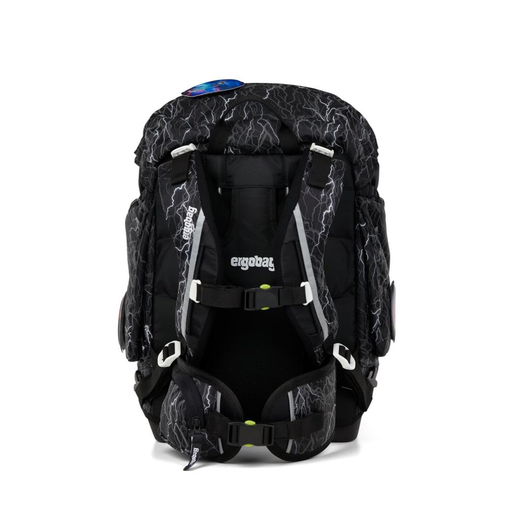 Ergobag Pack Super ReflektBär Reflex Glow Edition Schulrucksack Set 6tlg.