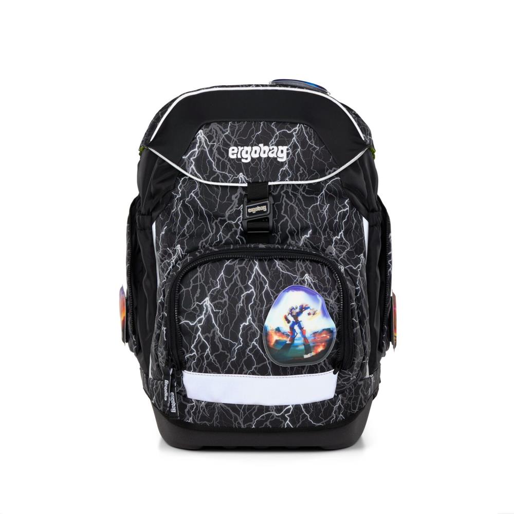Ergobag Pack Super ReflektBär Reflex Glow Edition Schulrucksack Set 6tlg.