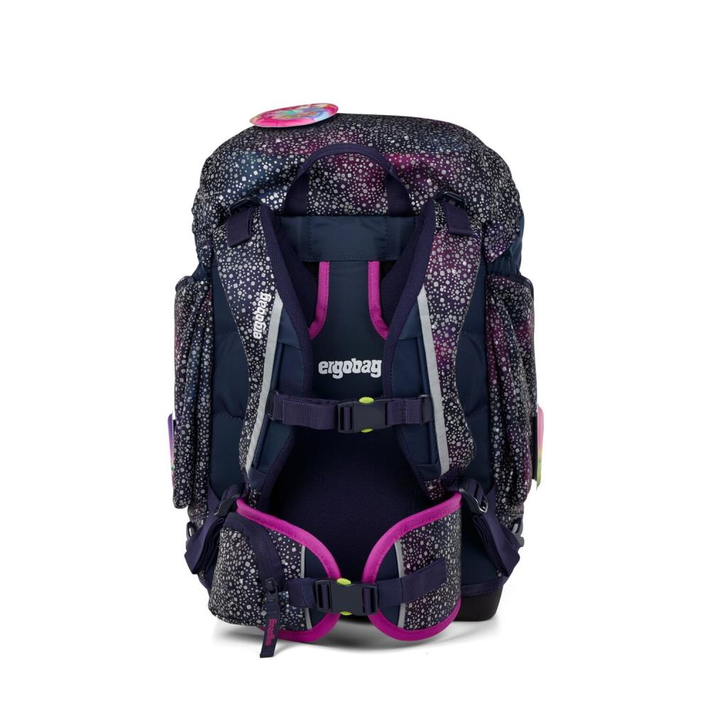Ergobag Pack Bärlaxy Super Reflex Glow Edition Schulrucksack Set 6tlg.