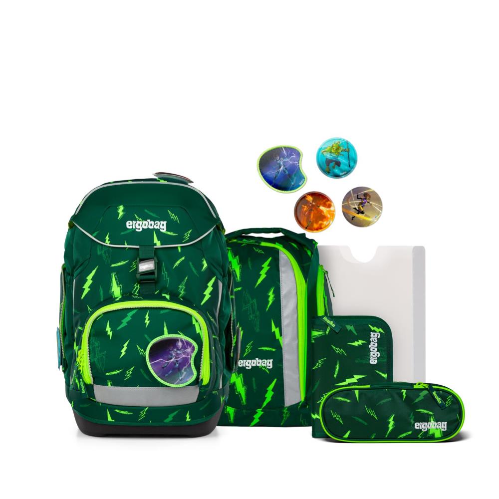 Ergobag Pack Bärtastisch Lumi Edition Schulrucksack Set 6tlg.
