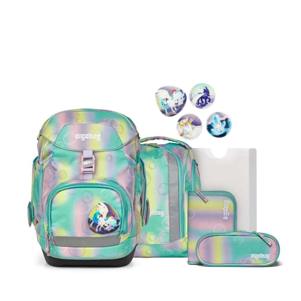 Ergobag Pack ZauBärwelt Reflex Glow Edition Schulrucksack Set 6tlg.