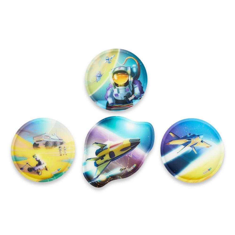 Ergobag Cubo RaumfahrBär Galaxy Glow Edition Schulranzen Set 5tlg.