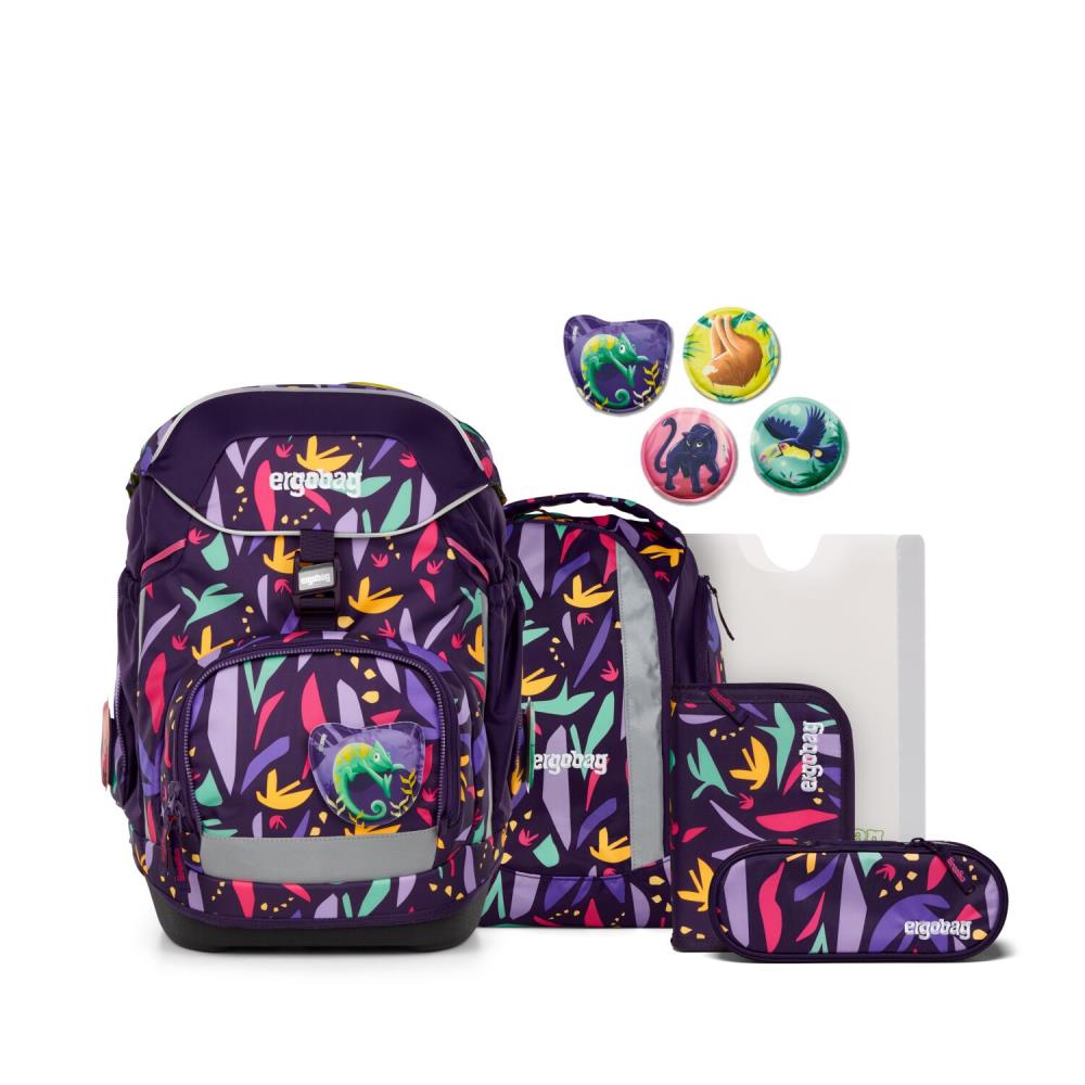 Ergobag Pack AmBärzonas Lumi Edition Schulrucksack Set 6tlg.