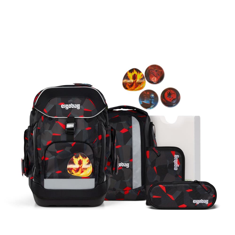 Ergobag Maxi TaekBärdo Schulrucksack Set 6tlg.