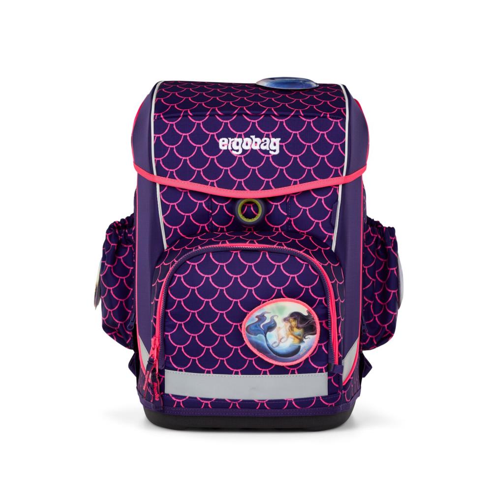 Ergobag Cubo Light PerlentauchBär Lumi Edition Schulranzen Set 6tlg.