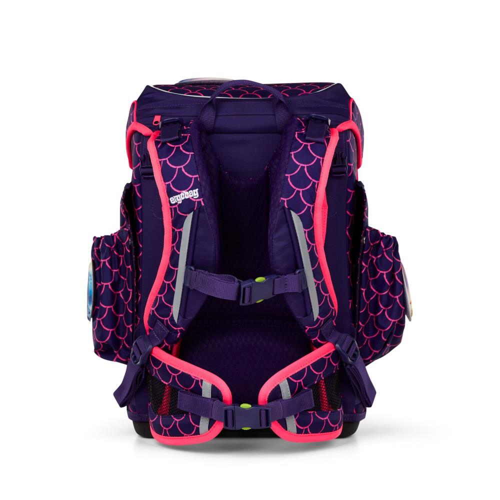 Ergobag Cubo Light PerlentauchBär Lumi Edition Schulranzen Set 6tlg.