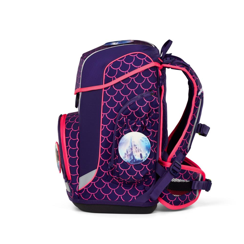 Ergobag Cubo Light PerlentauchBär Lumi Edition Schulranzen Set 6tlg.