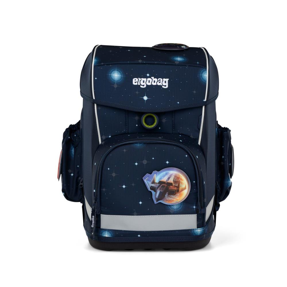 Ergobag Cubo Light KoBärnikus Galaxy Glow Edition Schulranzen Set 6tlg.