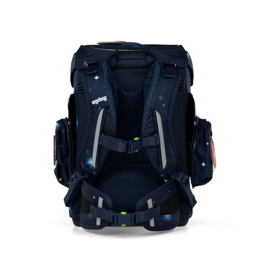 Ergobag Cubo Light KoBärnikus Galaxy Glow Edition Schulranzen Set 6tlg.