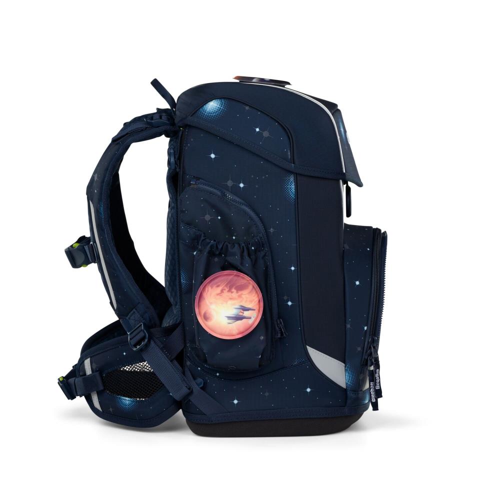 Ergobag Cubo Light KoBärnikus Galaxy Glow Edition Schulranzen Set 6tlg.