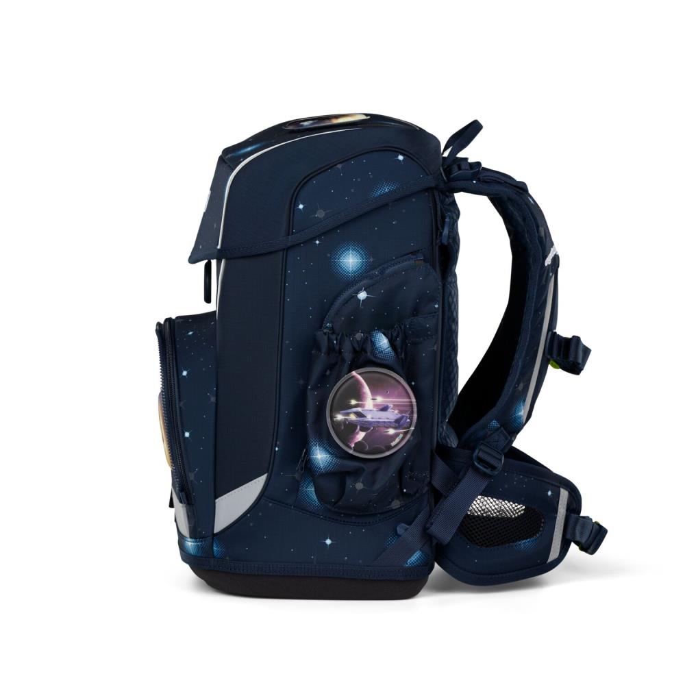 Ergobag Cubo Light KoBärnikus Galaxy Glow Edition Schulranzen Set 6tlg.