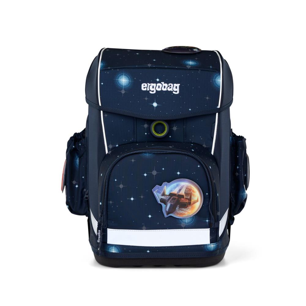 Ergobag Cubo Light KoBärnikus Galaxy Glow Edition Schulranzen Set 6tlg.