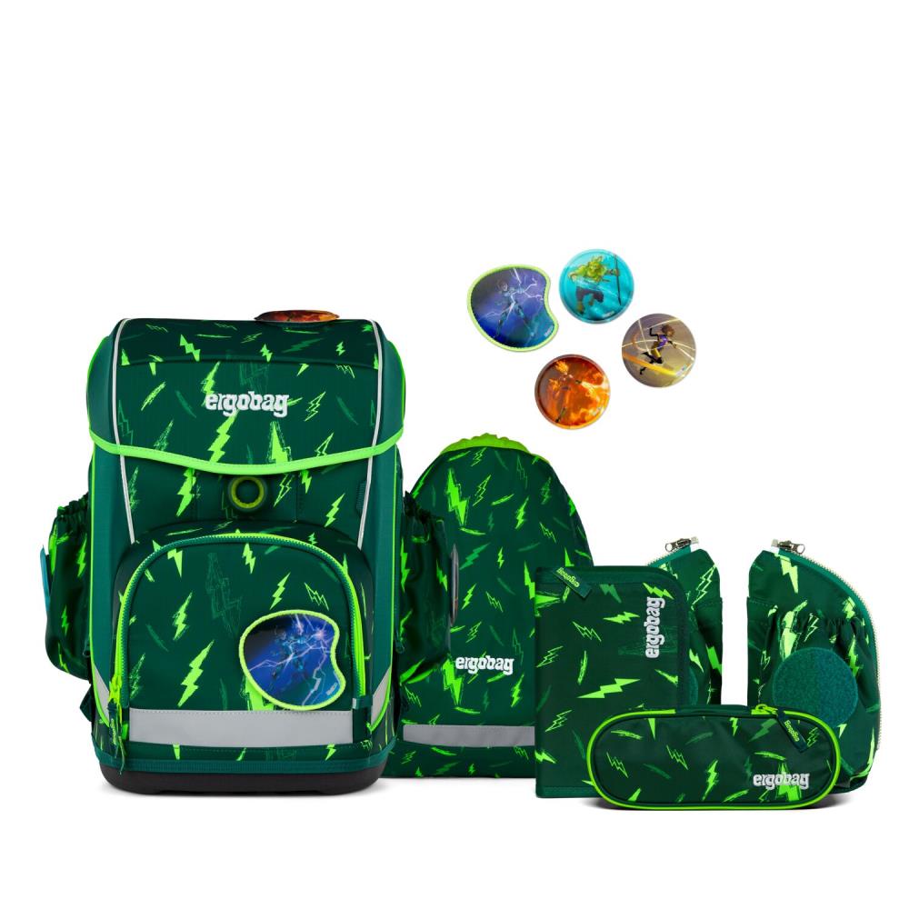 Ergobag Cubo Light Bärtastisch Lumi Edition Schulranzen Set 6tlg.
