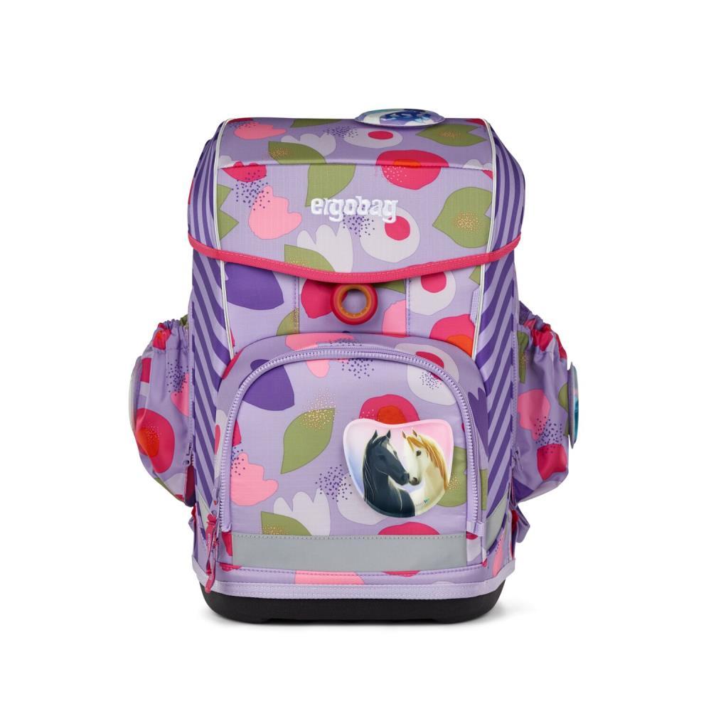 Ergobag Cubo Light BlütenzauBär Schulranzen Set 6tlg.