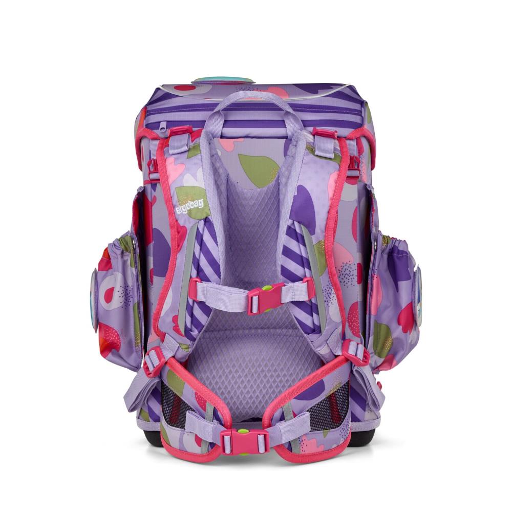 Ergobag Cubo Light BlütenzauBär Schulranzen Set 6tlg.