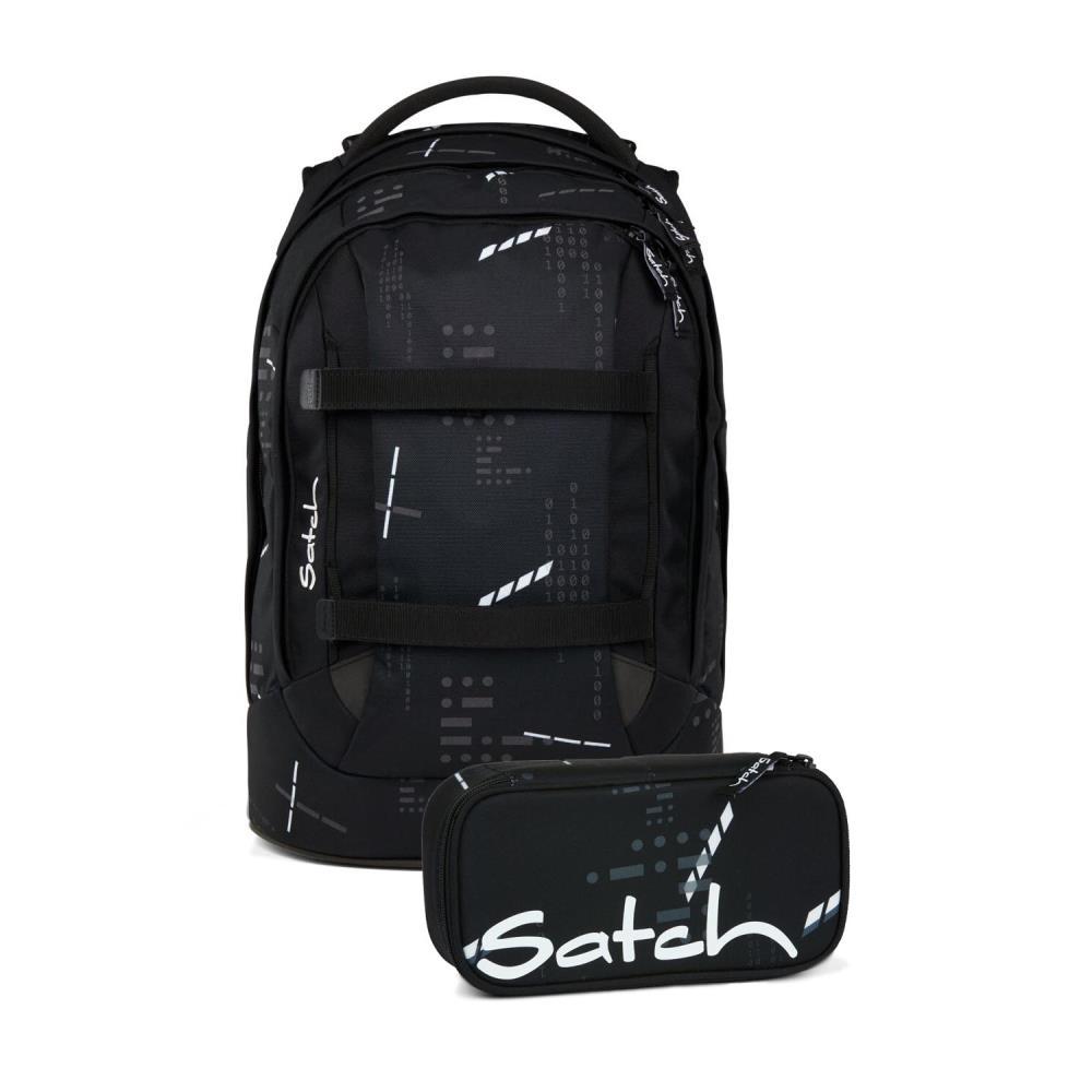 Satch Pack Ninja Matrix Schulrucksack Set 2tlg.