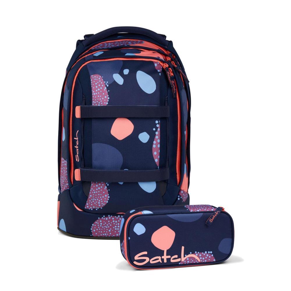 Satch Pack Coral Reef Schulrucksack Set 2tlg.