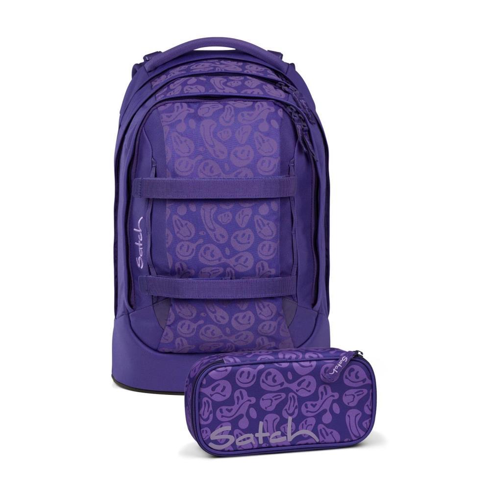 Satch Pack Bright Faces Schulrucksack Set 2tlg.