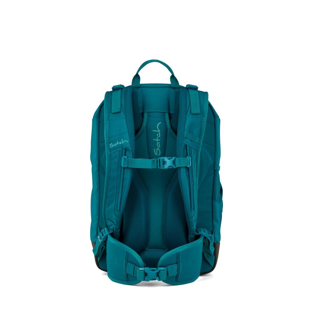 Satch Air Deep Petrol Streetwalk Edition Schulrucksack Set 4tlg.