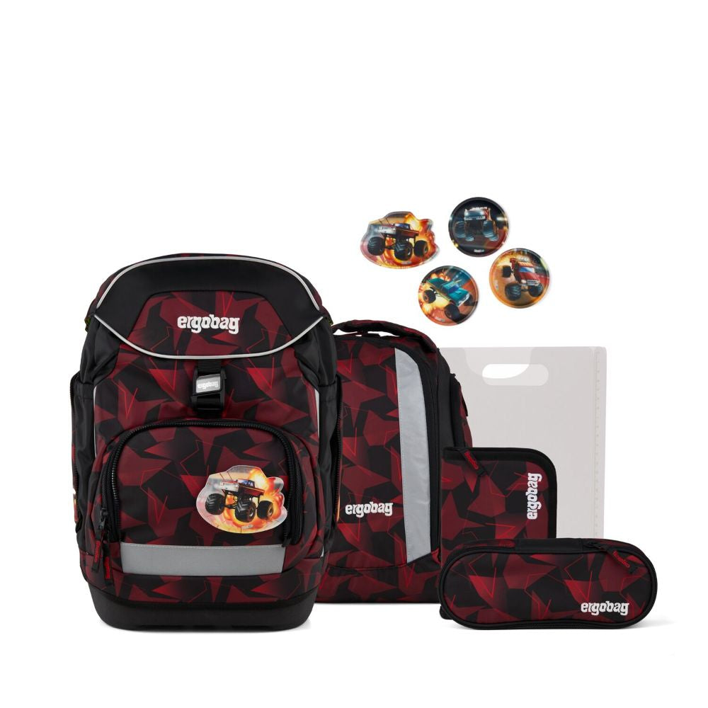 Ergobag Pack UnaufhaltBär Schulrucksack Set 6tlg.