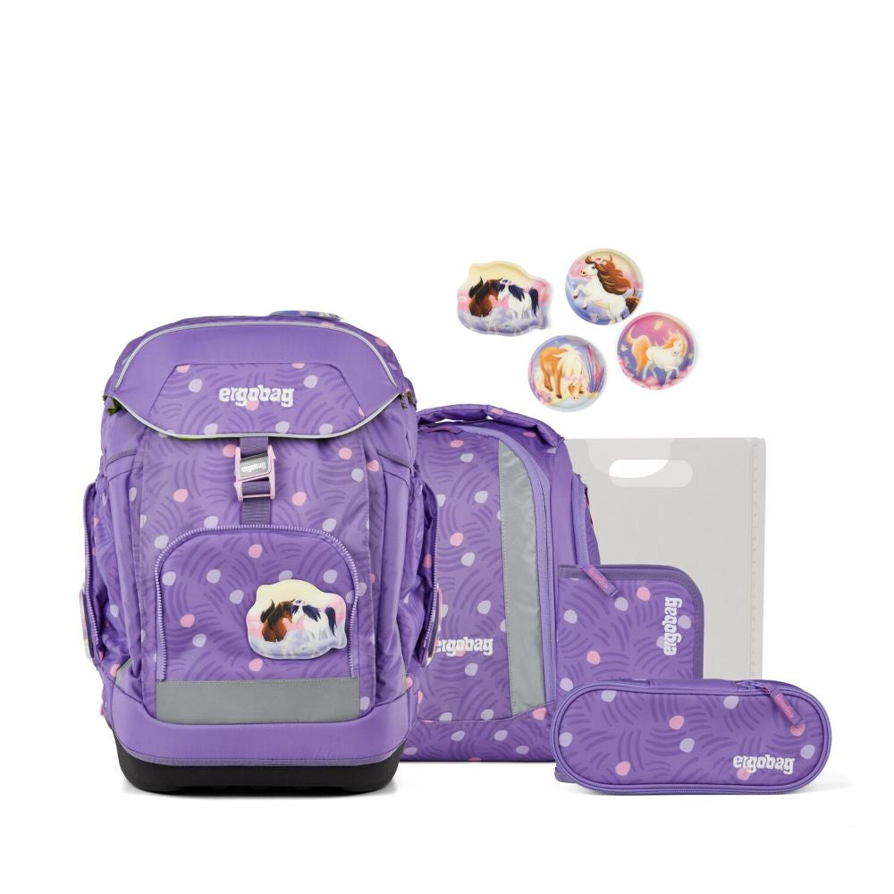 Ergobag Pack PonyBäradies Schulrucksack Set 6tlg.