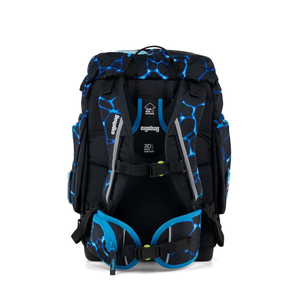 Ergobag Maxi Bärassic Garden Color Flash Edition Schulrucksack Set 6tlg.