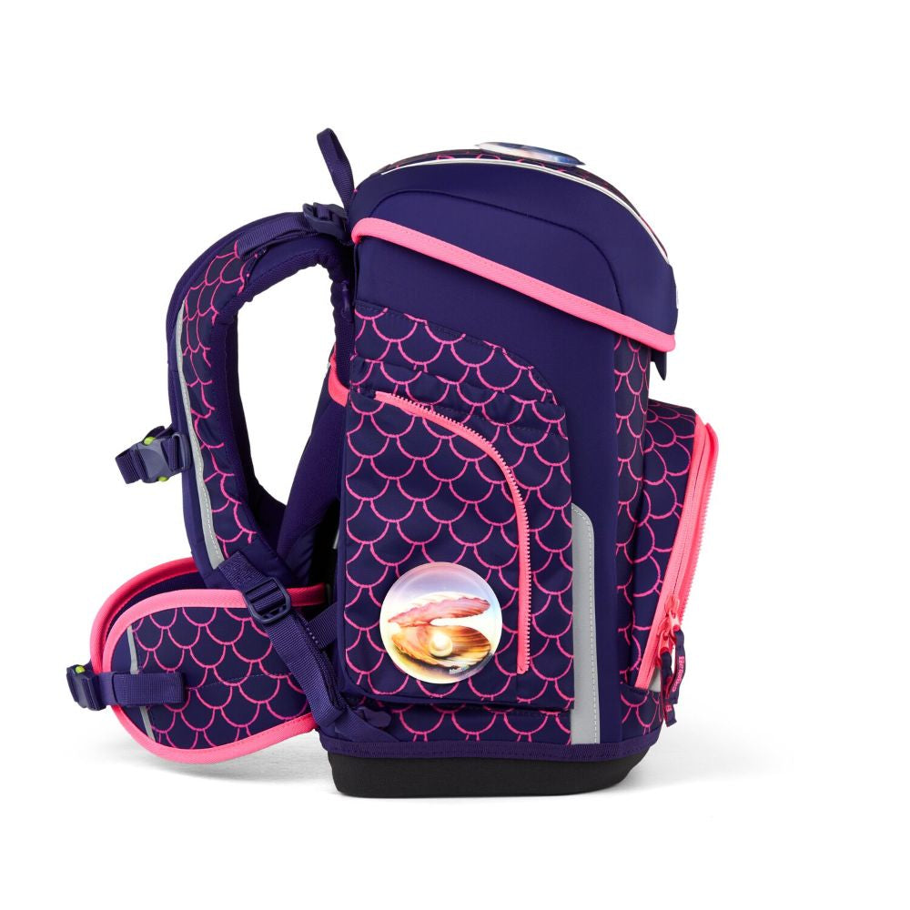 Ergobag Cubo PerlentauchBär Color Flash Edition Schulranzen Set 5tlg.